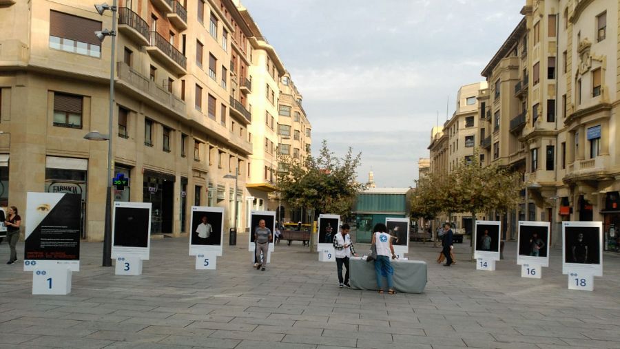 Ubicación inicial de la exposición 