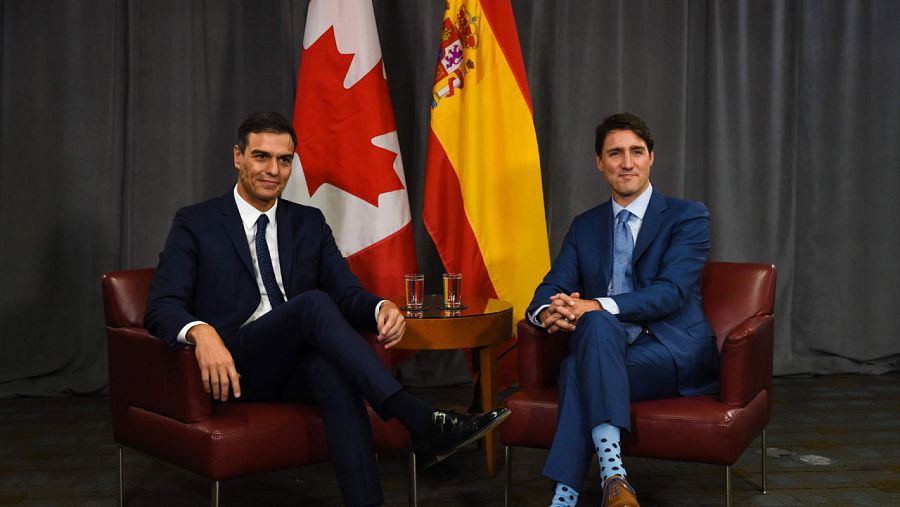 Visita oficial de Pedro Sánchez a Canadá