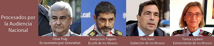 Procesados por la Audiencia Nacional