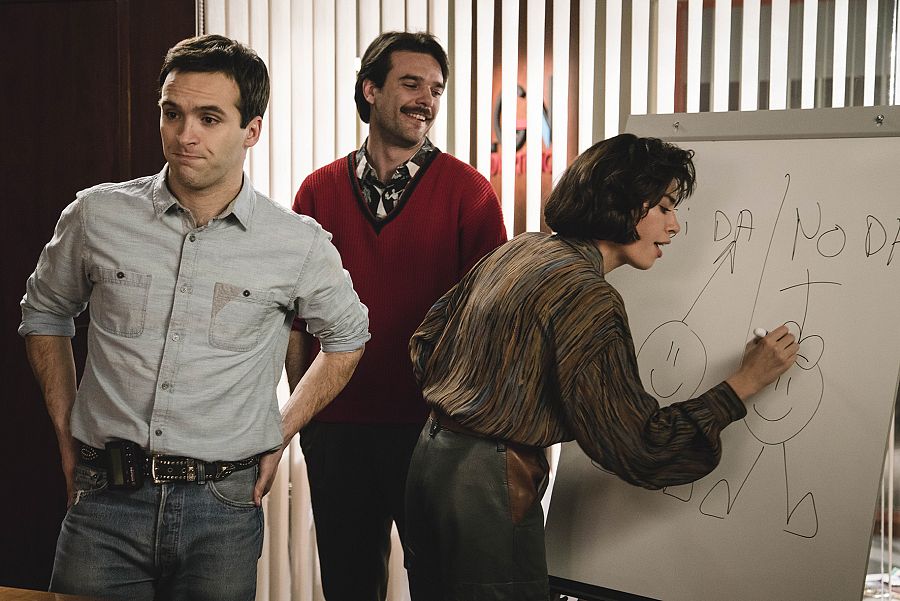 Roser Tapias y Jon Arias serán compañeros de Carlos en la agencia de publicidad