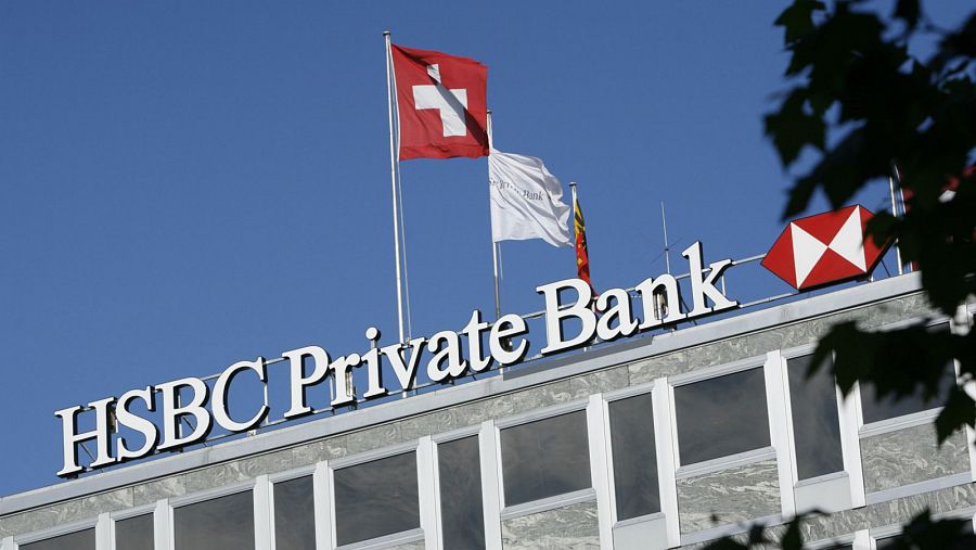 La sede del banco HSBC en Suiza