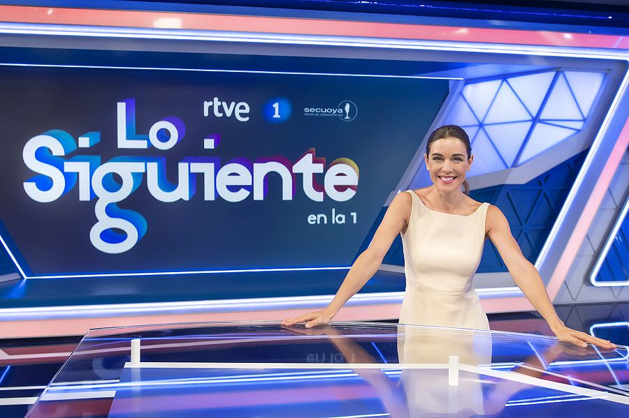 Raquel Sánchez Silva en el plató de 'Lo siguiente'