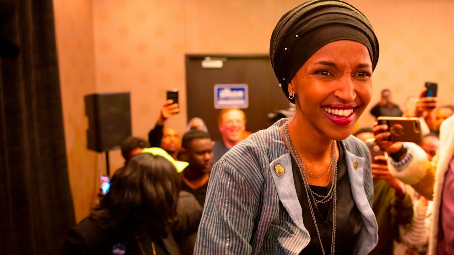 Ilhan Omar, candidata demócrata de Minnesota