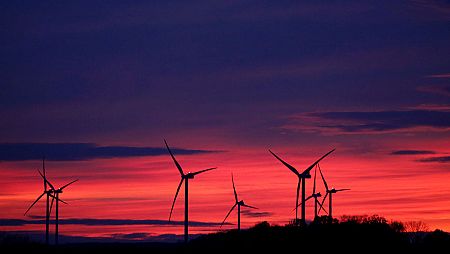 Turbinas generadoras de electricidad eólica en Francia