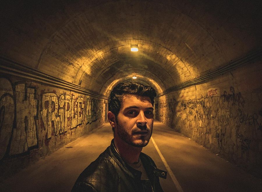 Antón Lofer, acostumbrado a poner su particular filtro de humor ante la vida