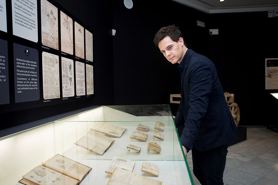 El comisario de la muestra 