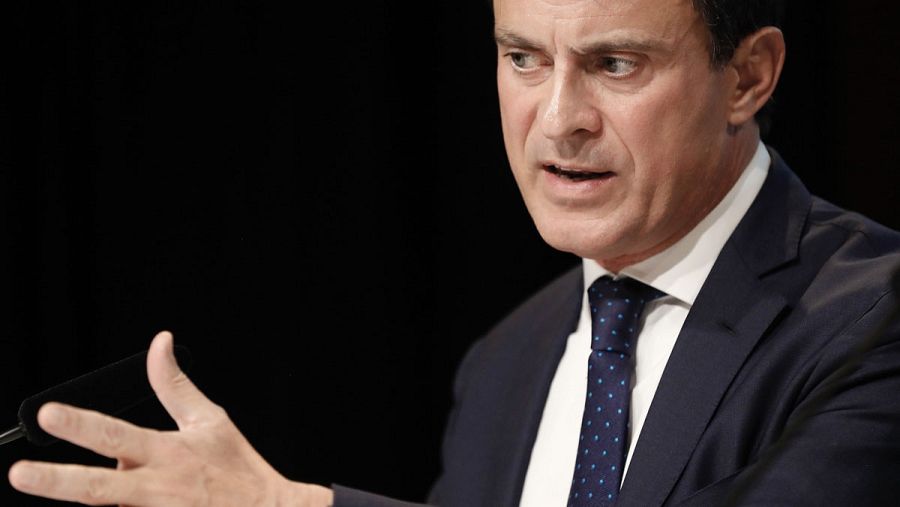 Manuel Valls, ex primer ministro de Francia y candidato a la Alcaldía de Barcelona con el respaldo de Ciudadanos