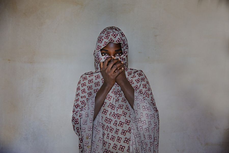 Hindatou estuvo secuestrada durante meses en Nigeria
