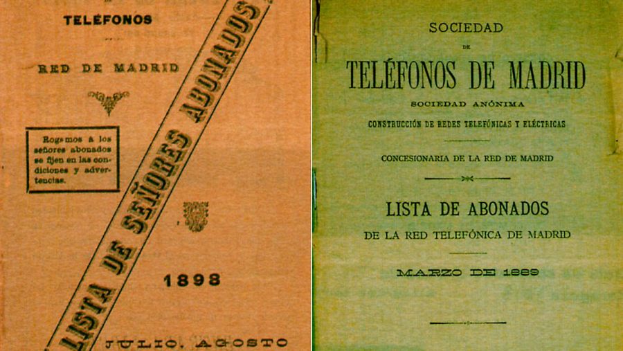 Históricos listines telefónicos