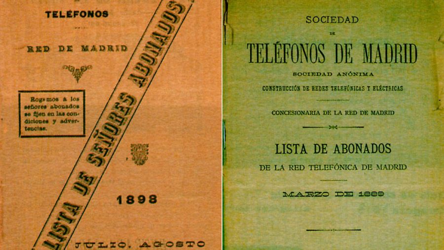 Históricos listines telefónicos