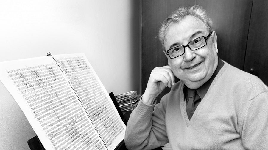 El compositor, director y pianista Joan Guinjoan