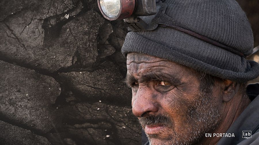 En el interior de la mina