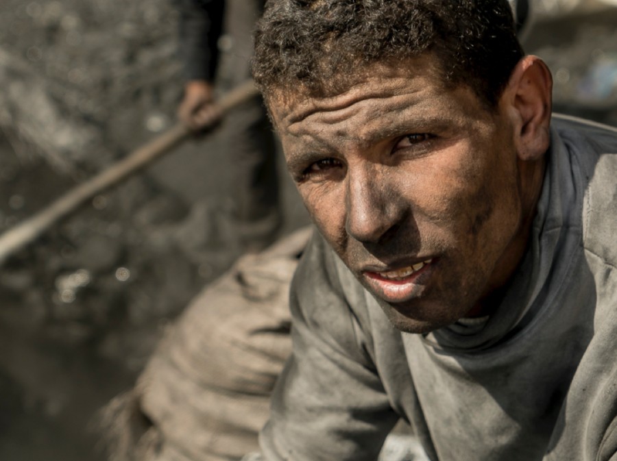 Abdelzarrak Daioui tiene 23 años y es minero furtivo