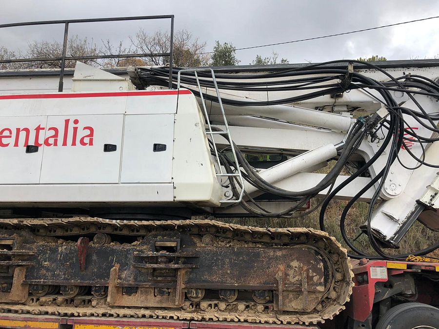 Nueva maquinaria pesada que se incorpora a los trabajos de rescate de Julen