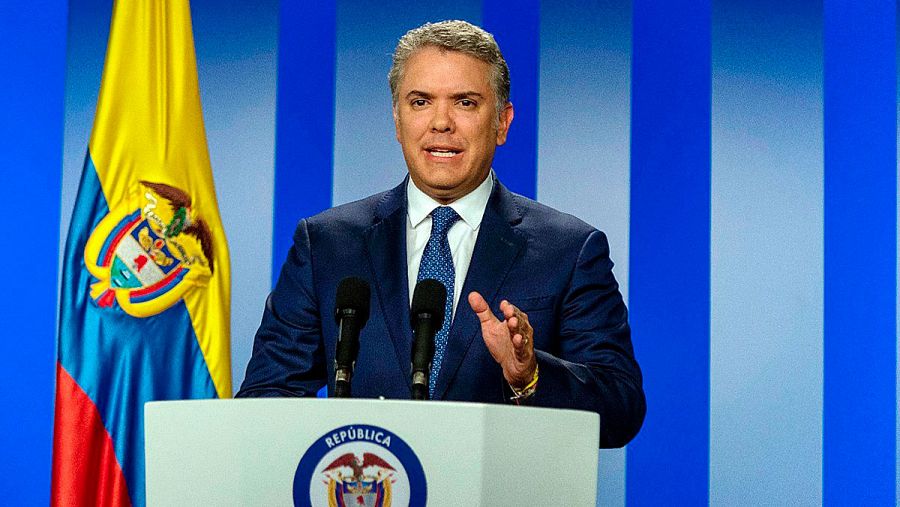 Iván Duque, presidente de Colombia