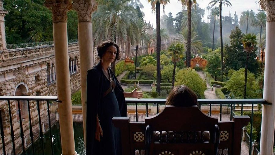 Rodaje de Juego de Tronos en los Reales Alcázares de Sevilla