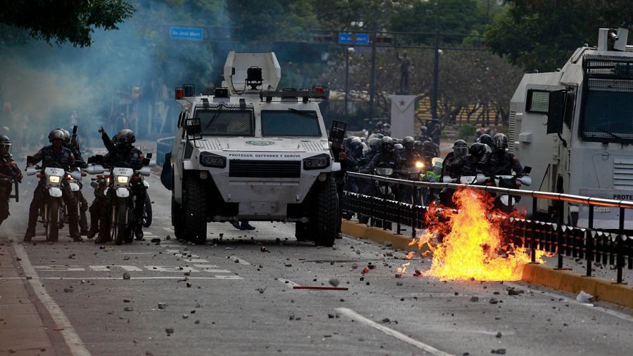 Al menos 26 muertos en las protestas de Venezuela RTVE.es