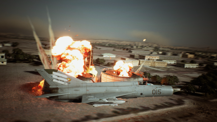 En algunas de las misiones nuestro objetivo será destruir instalaciones del enemigo