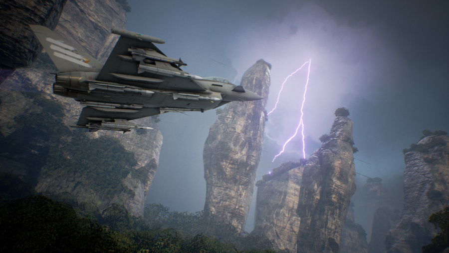 Las tormentas pueden desestabilizar a nuestro avión y complicar los disparos