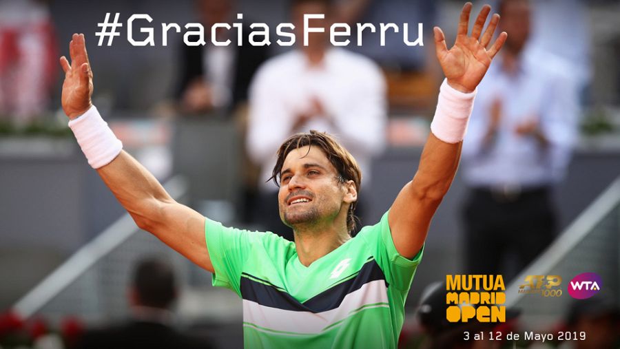 El Madrid Open homenajea a Ferrer