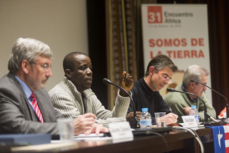 Encuentro África 2019. Premio Mundo Negro a la Fraternidad 2018. Silas Siakor