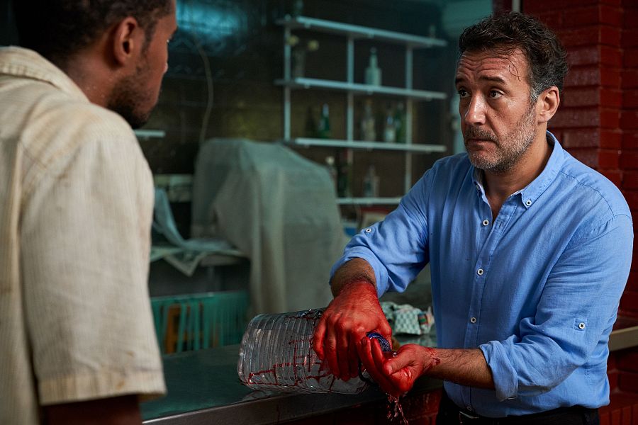 Héctor atiende el parto en plena carretera