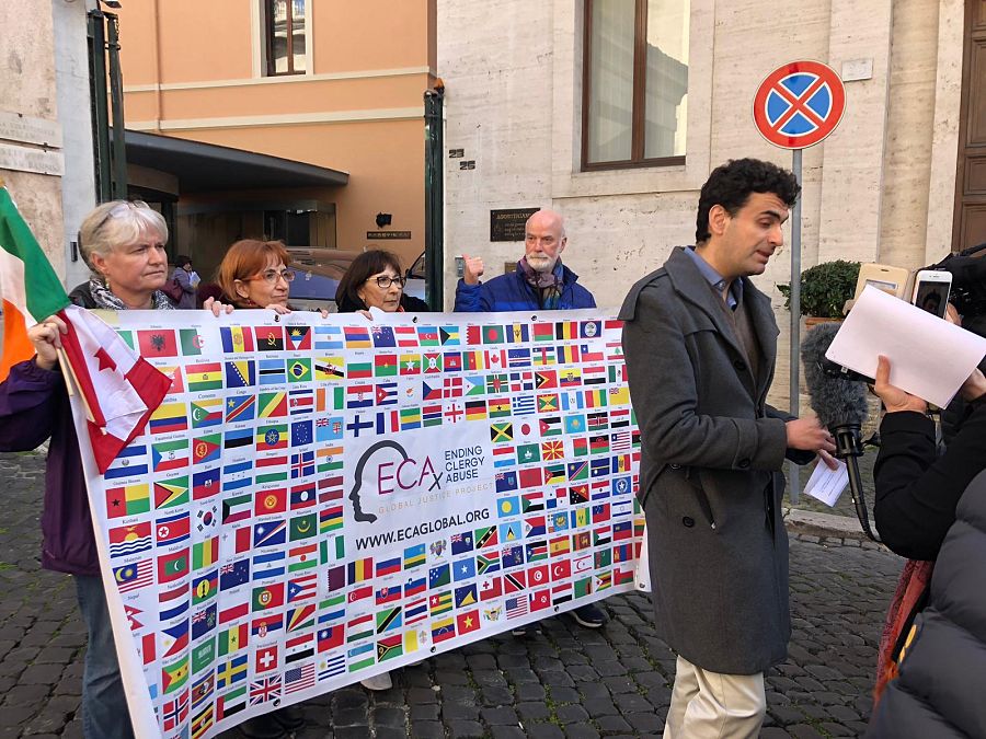 Miguel Hurtado, portavoz español de la Organización Global de Víctimas