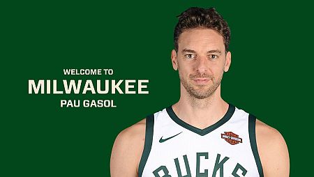 Pau Gasol ficha por Milwaukee Bucks para 