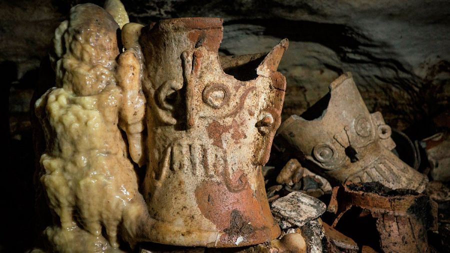 Los cientos de artefactos arqueológicos se encuentran en un extraordinario estado de preservación.