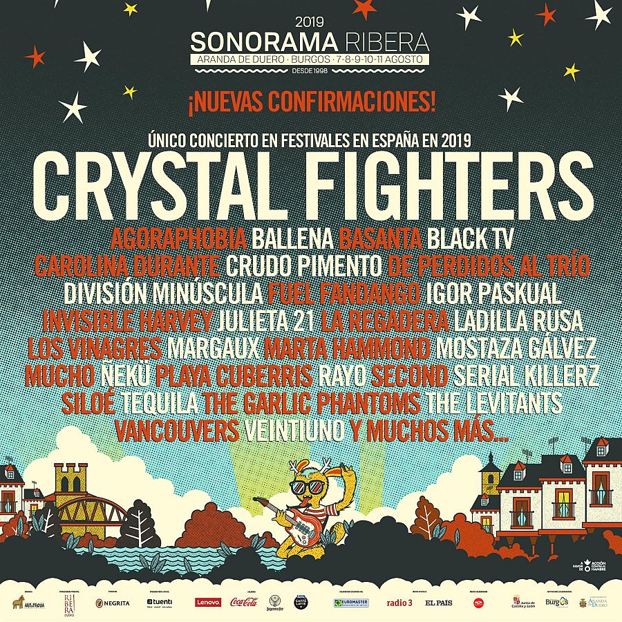 Cartel Sonorama Ribera 2019