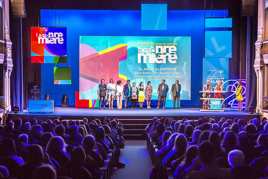 Preestreno de 'Cuéntame...' en el Teatro Cervantes de Málaga