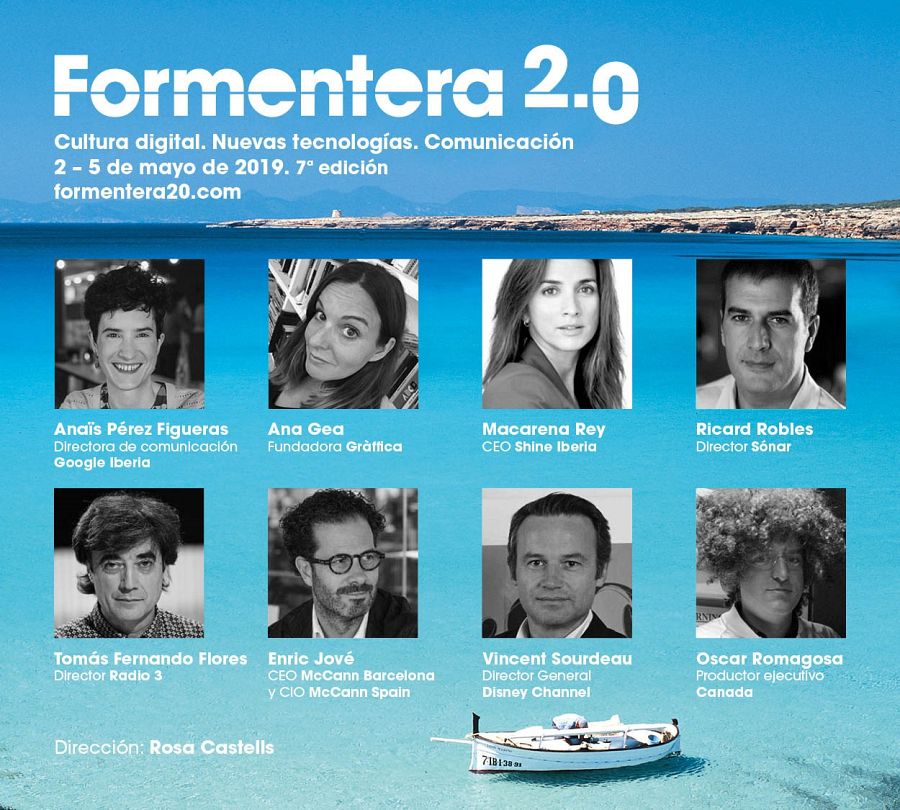 Ponentes de la séptima edición de Formentera 2.0