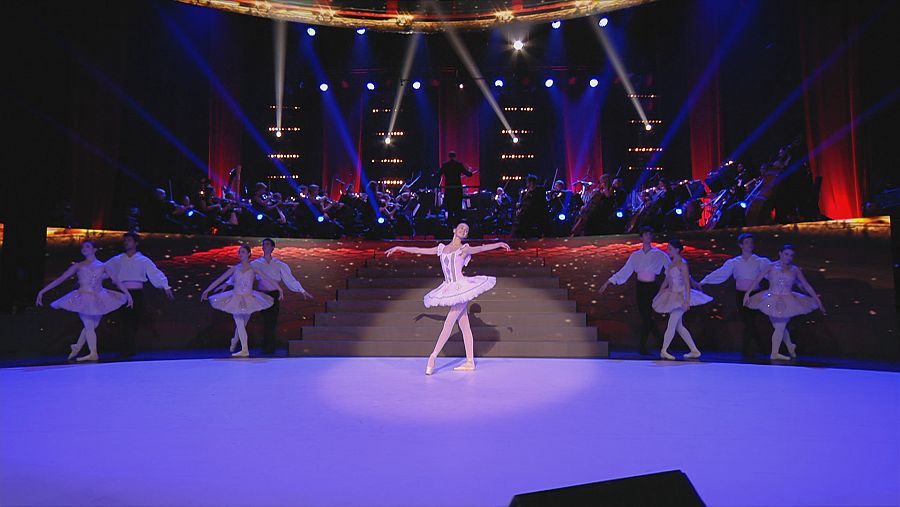 La variación de Lilac Fairy de La bella Durmiente o el ballet Harlequinade, entre la semifinalistas