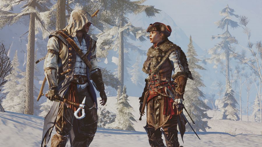 Será algo así el protagonista de 'Assassin's Creed III'?