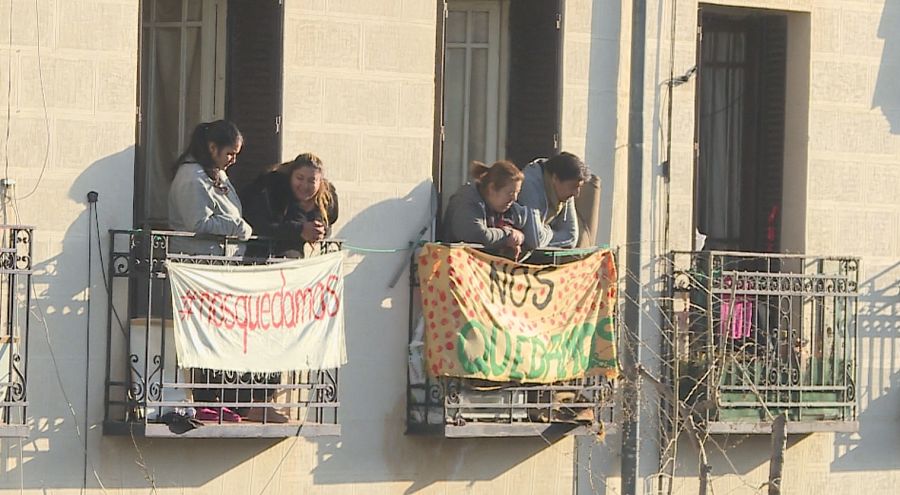 El caso del edificio de Argumosa en Lavapiés es un símbolo de la resistencia contra los desahucios