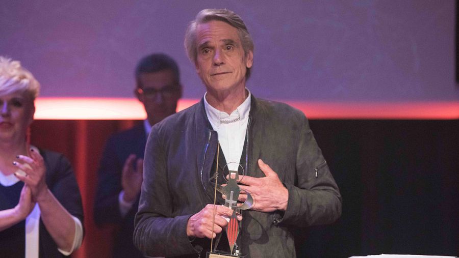 Jeremy Irons ha recollit el Premi d'Honor