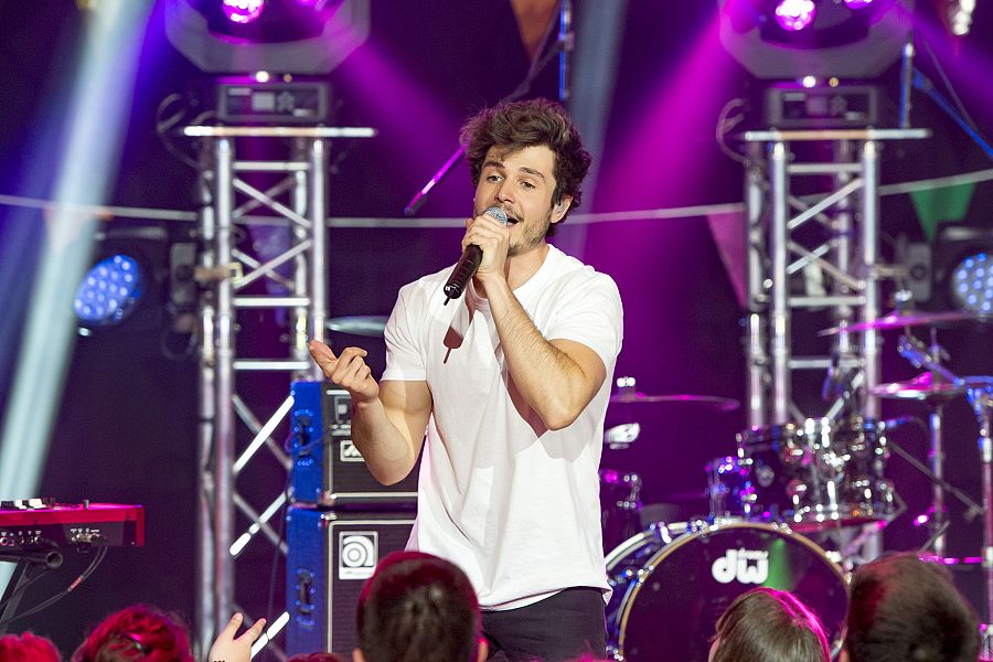 Miki en el concierto 'Miki y amigos'