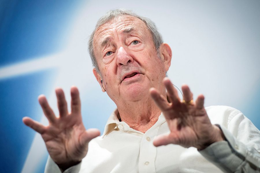 Nick Mason, en la presentación de 'This mortal remains'