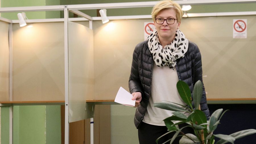 Ingrida Simonyte optará a la segunda vuelta de las elecciones presidenciales de Lituania