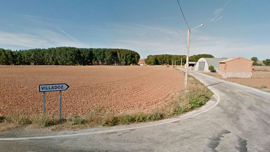 Acceso por carretera a Villadoz, Aragón