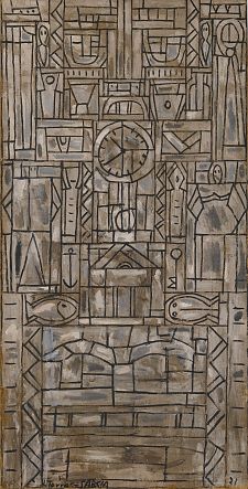 'Construcción en blanco' de Joaquín Torres García