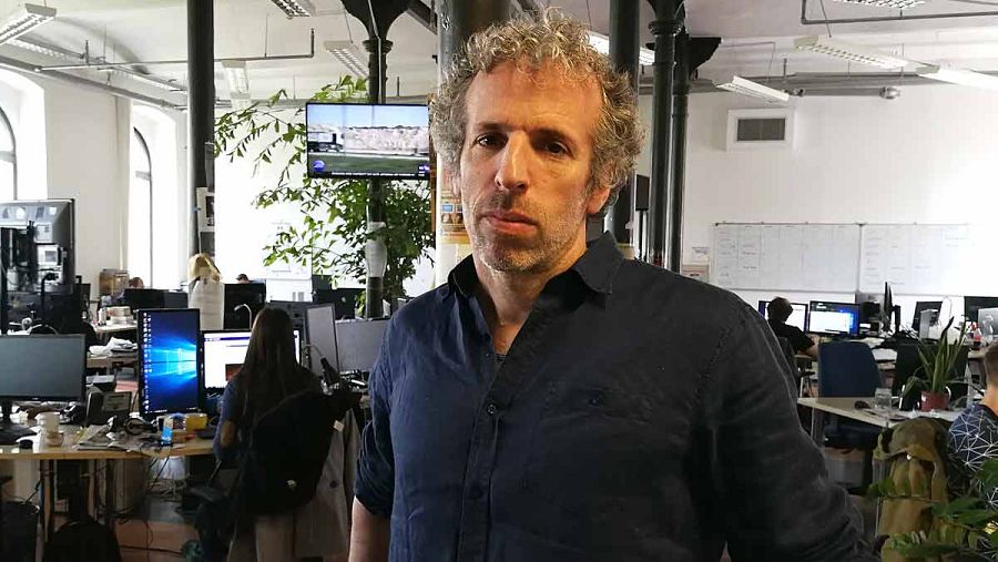 Gábor Miklósi, subdirector del portal de internet húngaro Index.hu