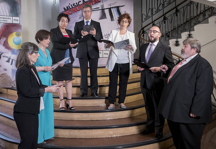 El Coro RTVE ha actuado en la presentación de la nueva temporadada