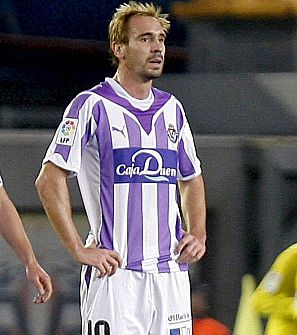 Borja Fernández, en su etapa en el Valladolid.