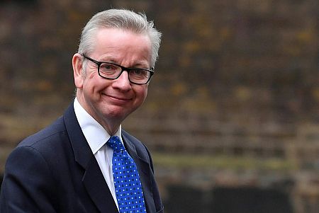 El ministro de Medioambiente, Michael Gove