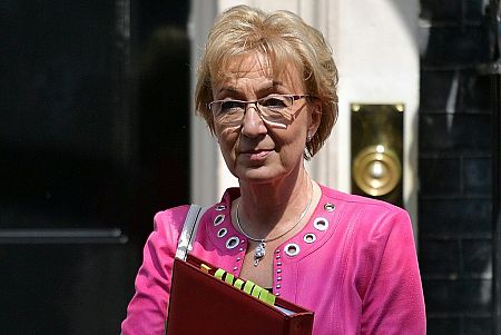 La exlíder de los conservadores en la Cámara de los Comunes, Andrea Leadsom