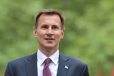 Jeremy Hunt, ministro de Asuntos Exteriores