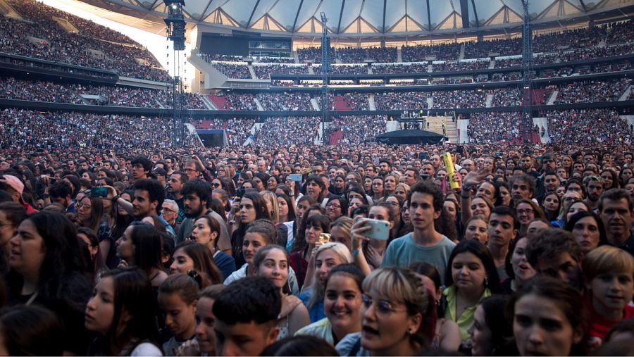 El Wanda Metropolitano se rinde a Ed Sheeran