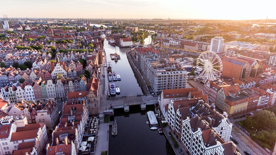 La ciudad polaca de Gdansk es la capital de Pomerania y el principal puerto del país