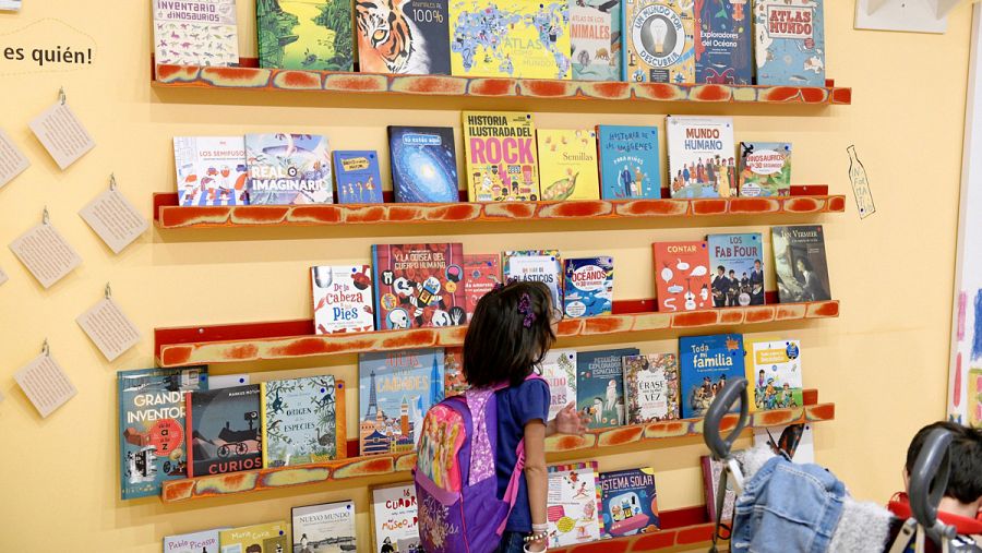 Pabellón Infantil en la Feria del Libro de Madrid